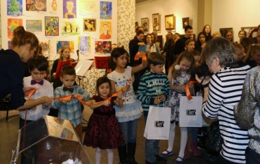 Выставка учеников ПроАрт "Постижение искусства" 18 февраля 2015